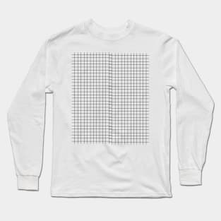 Panic grid Long Sleeve T-Shirt